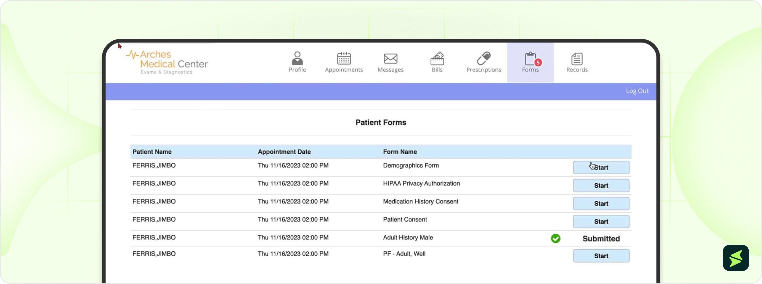 AdvancedMD Patient Intake .webp
